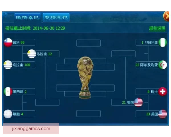 世界杯竞猜游戏大厅火热开启球迷同台竞技赢取豪礼体验激情足球盛宴